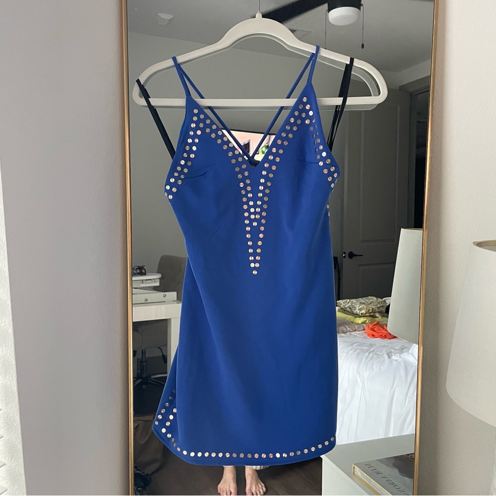 NBD Blue Mini Dress